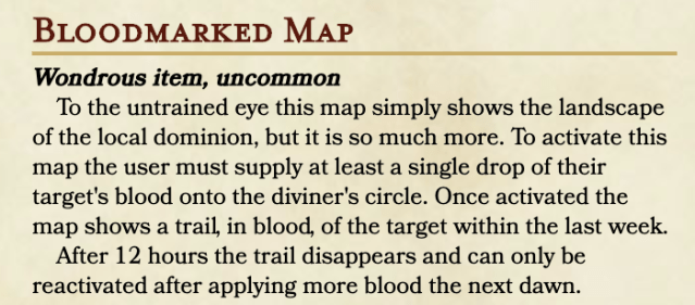 Bloodmarked Map